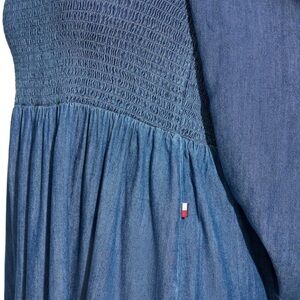 Tommy Hilfiger Navy Textured Dress